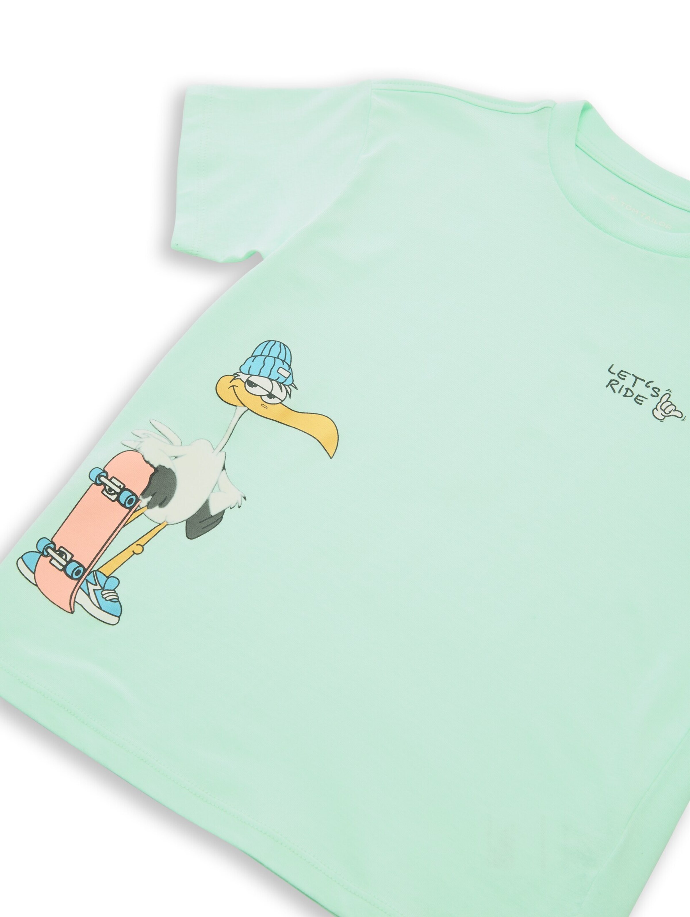 TOM TAILOR T-Shirt in Blau