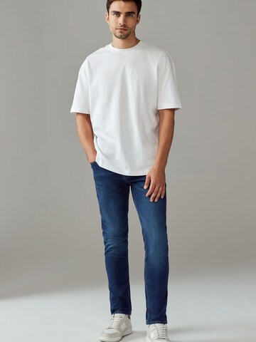 Coupe slim Jean Next en bleu