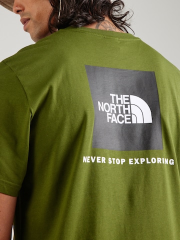 THE NORTH FACE T-Shirt 'REDBOX' in Grün
