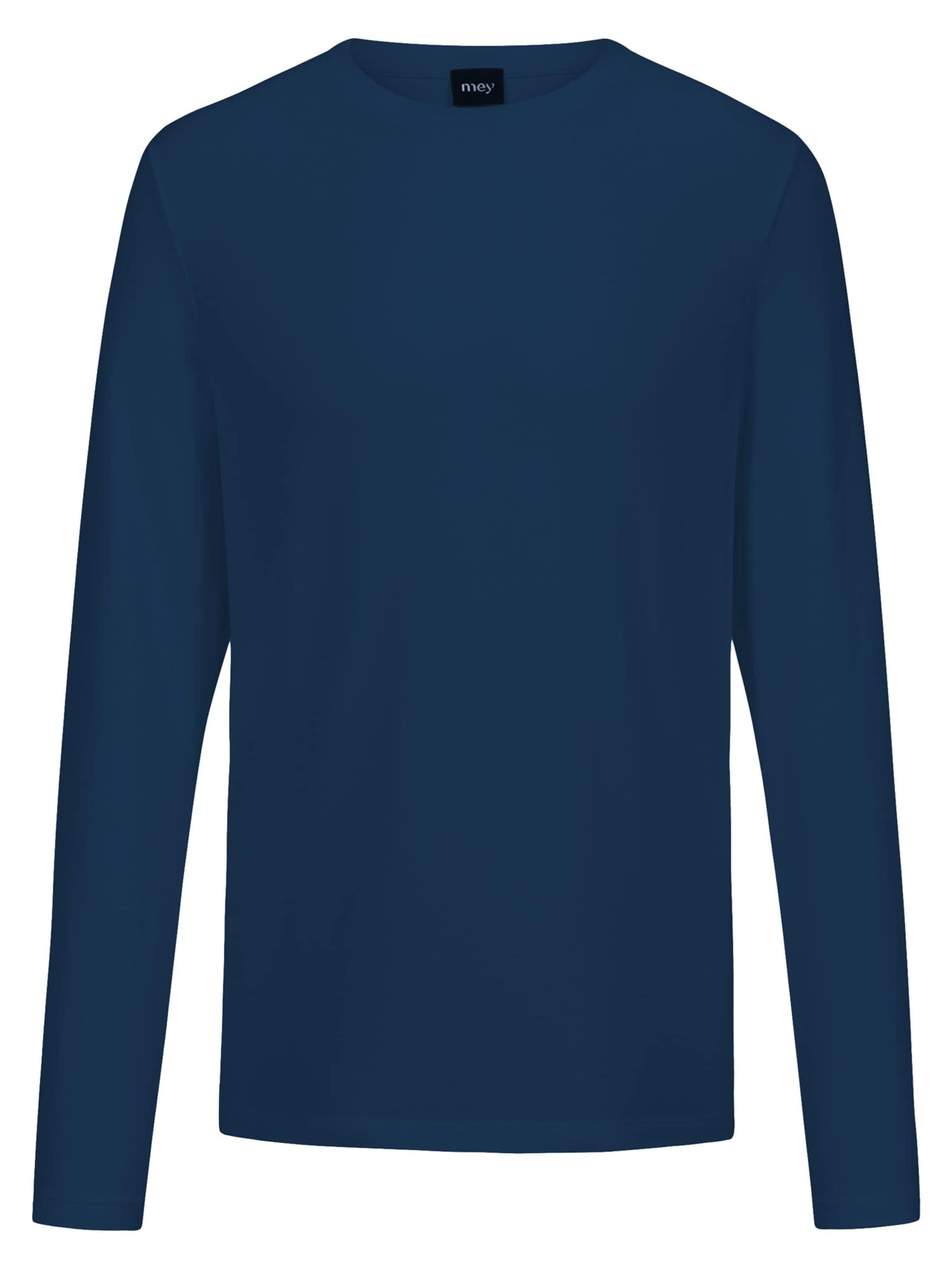 Mey Shirt 'Relax Tuned' in Blau: Vorderseite
