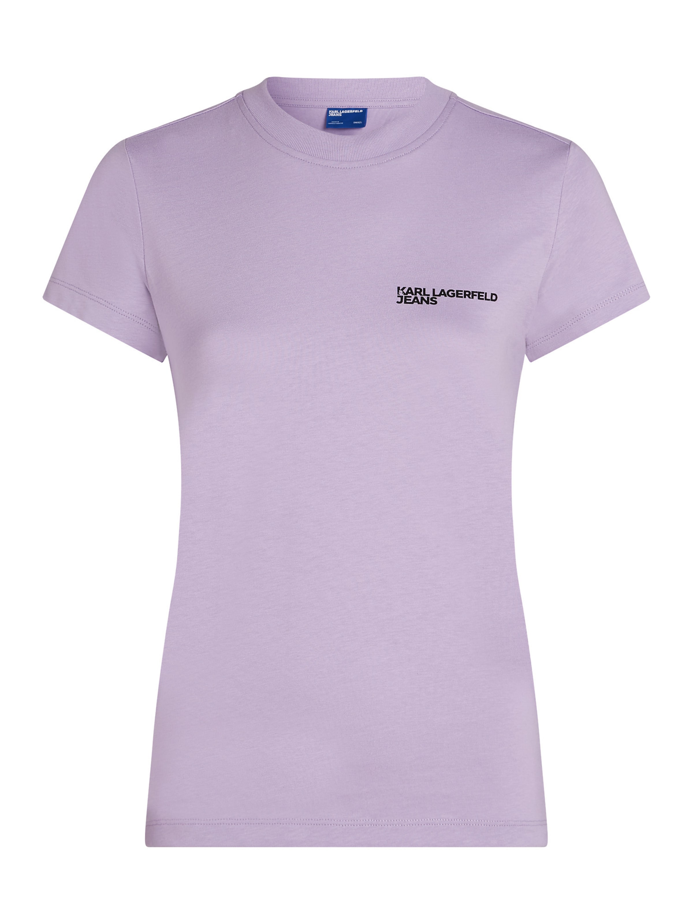 KARL LAGERFELD JEANS Koszulka w kolorze fioletowy: przód