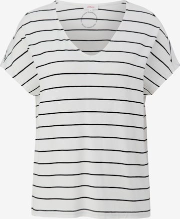 s.Oliver - Camiseta en blanco: frente