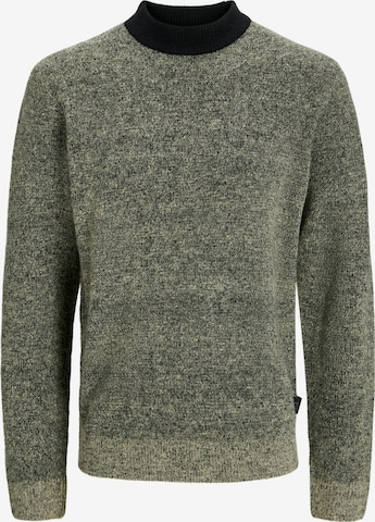 JACK & JONES Sweater 'JCOSPACE' in Green: front