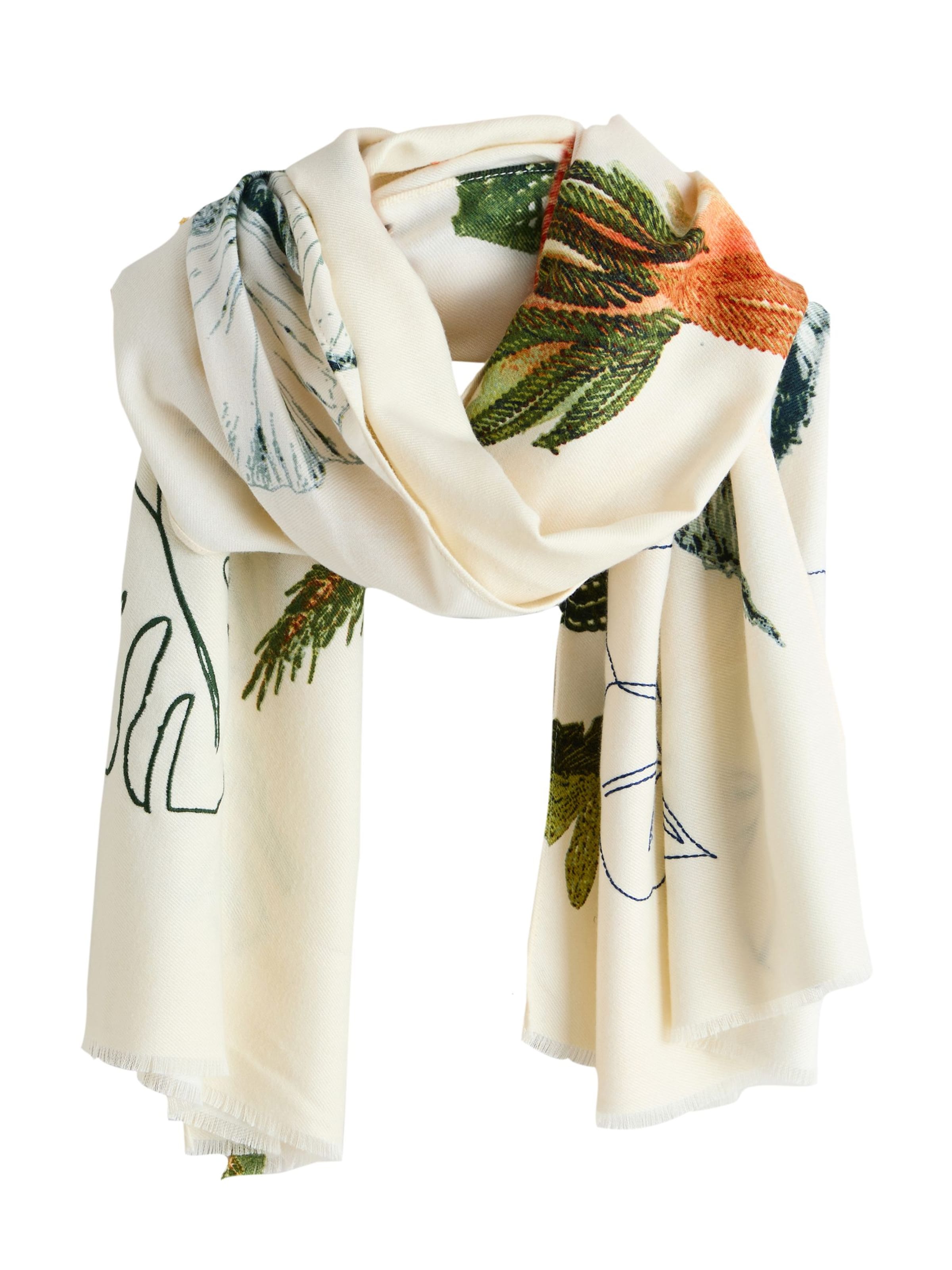 Next Шарф в Белый: спереди