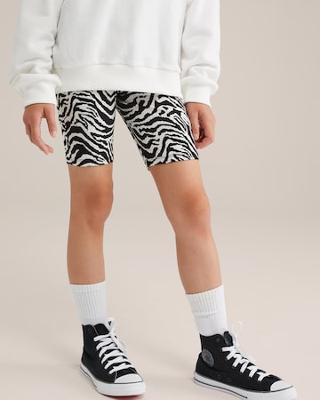 balts WE Fashion Šaurs Legingi