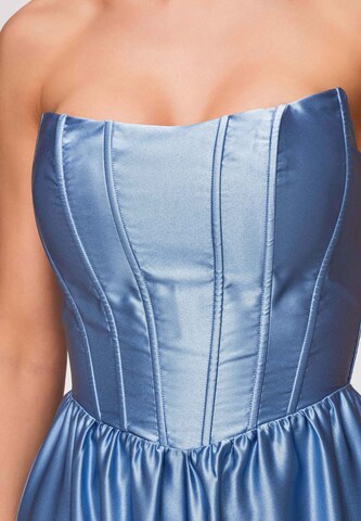 Robe de soirée 'LA-OM-DLR351' Ombre en bleu