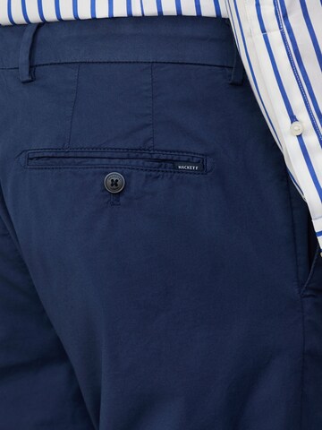 regular Pantaloni con pieghe di Hackett London in blu