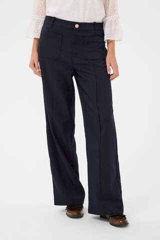 Wide Leg Pantalon 'OonaSZ' SAINT TROPEZ en bleu : devant