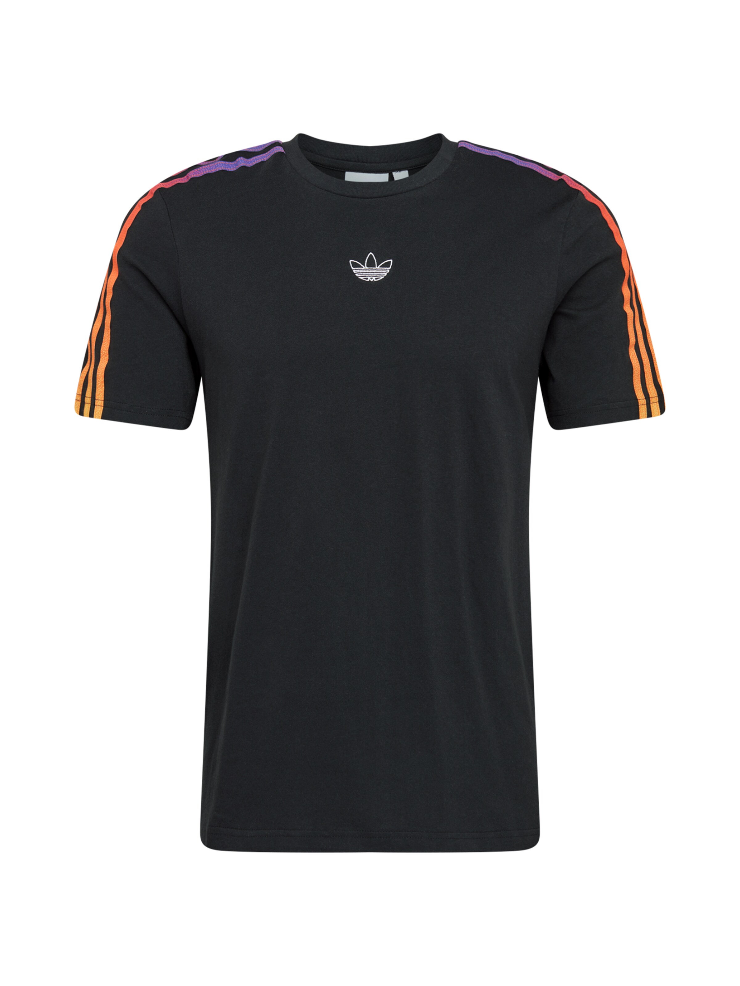 Maglietta 'Adicolor Classics' di ADIDAS ORIGINALS in nero: frontale