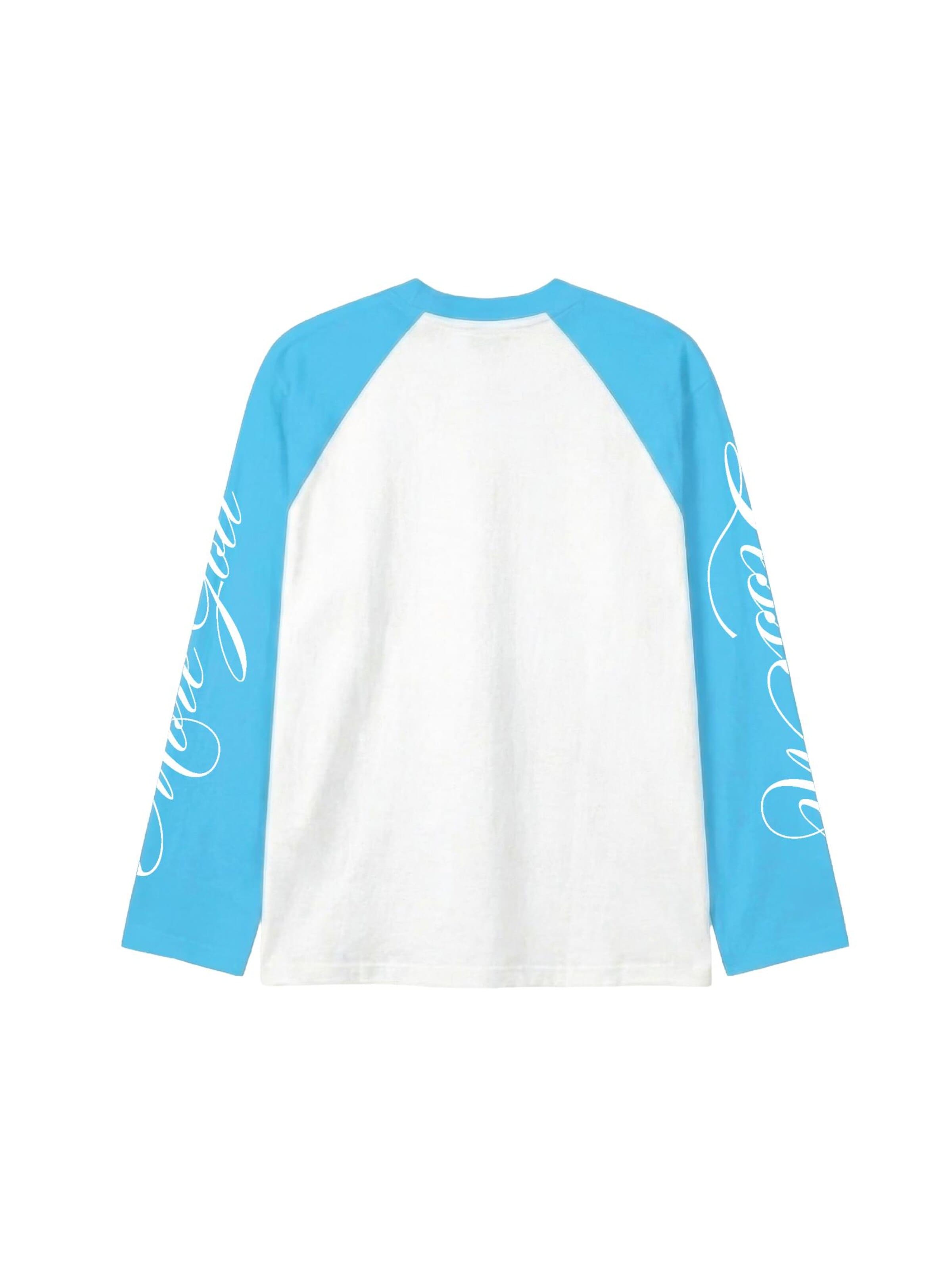ATMOS Shirt 'More God Less Me' in Blauw