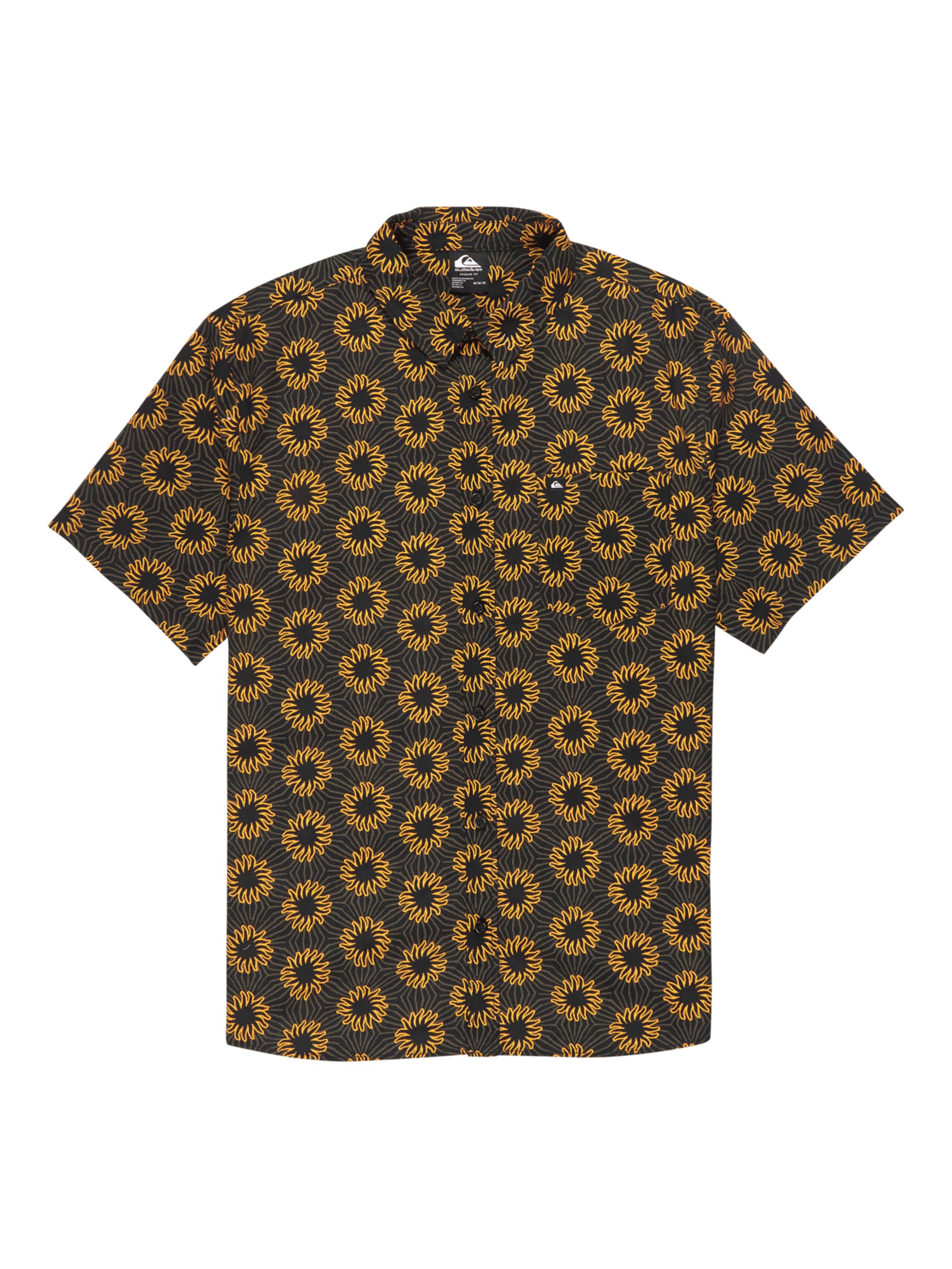 QUIKSILVER Klasický střih Funkční košile 'Apero Classic' – zelená: přední strana