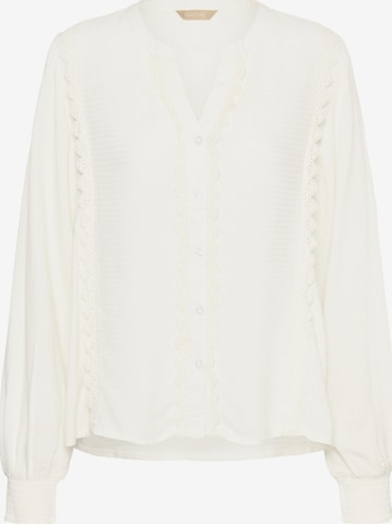 Chemisier 'CUlonia' CULTURE en blanc : devant