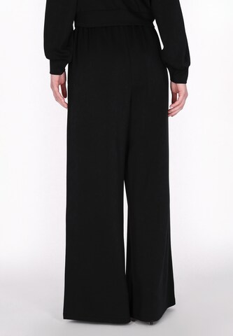 DreiMaster Klassik - Pierna ancha Pantalón en negro