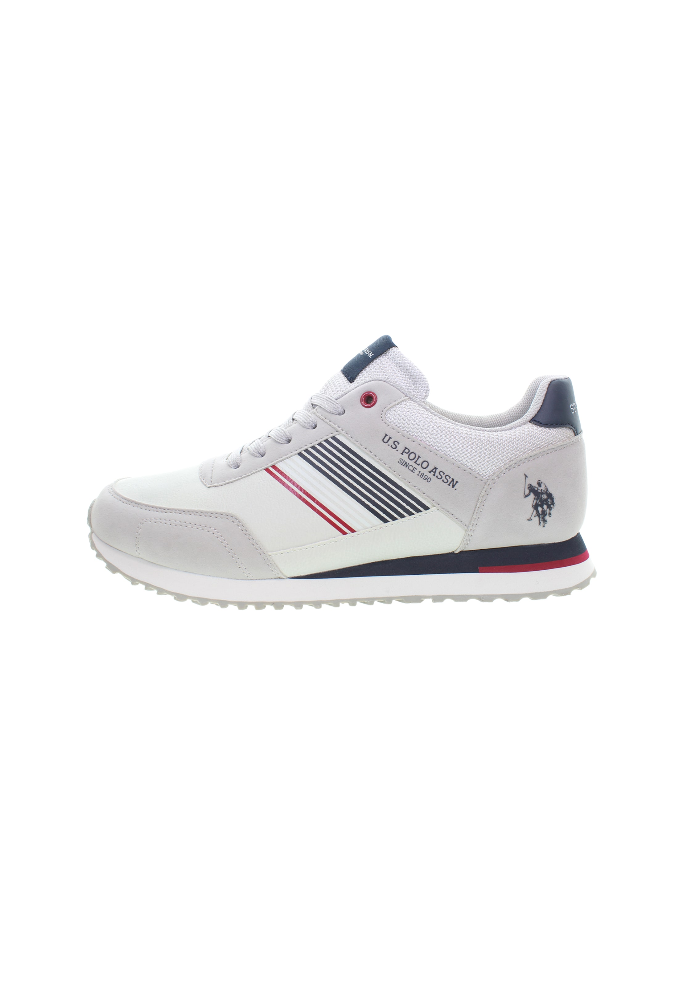 U.S. POLO ASSN. Sneakers in Grey / Red / Black / White, Item view