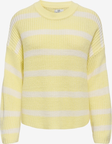 JDY Свитер 'JDYJUSTY' в Желтый: спереди