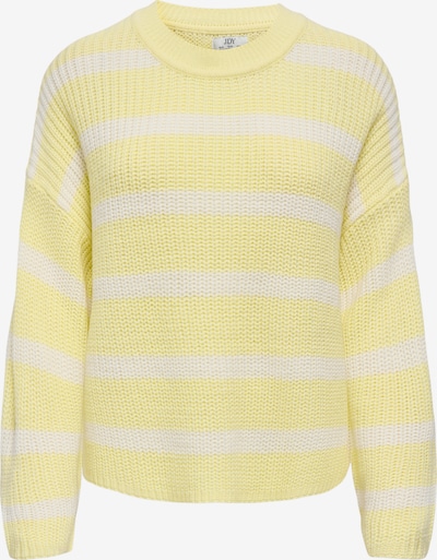 JDY Široki pulover 'JDYJUSTY' u svijetložuta / bijela, Pregled proizvoda
