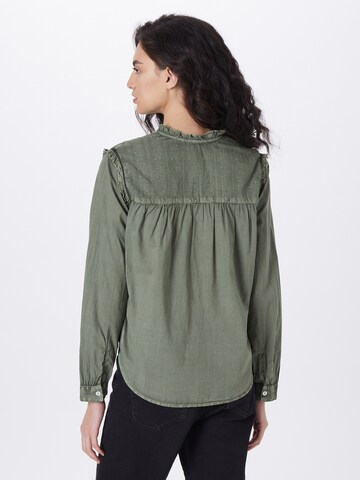 QS Blouse in Groen