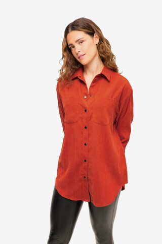 Studio Untold Blouse in Rood: voorkant