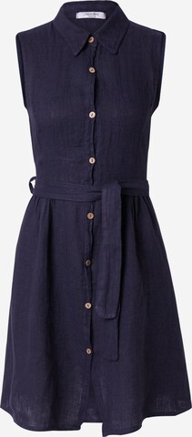 ZABAIONE Платье-рубашка 'Lu44cia' в Синий: спереди