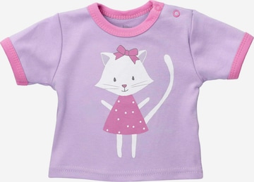 Baby Sweets Shirt 'Sweet Kitty' in Lila: predná strana