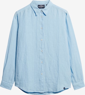 Superdry Blouse in Blue: front