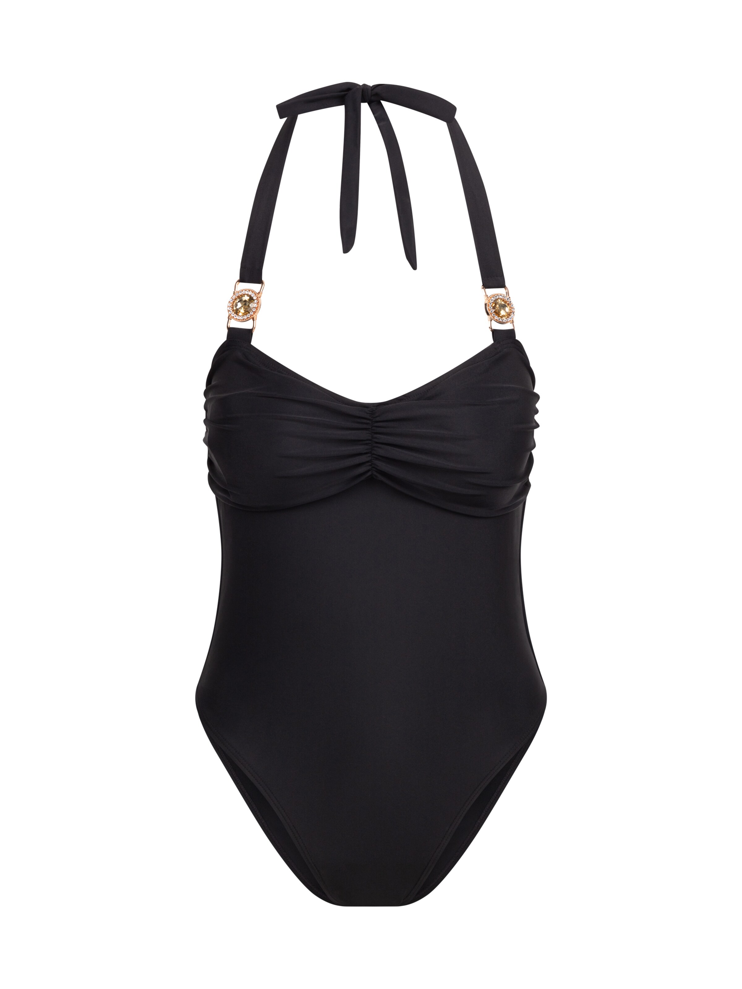 Moda Minx Bralette Swimsuit 'Amour' in Black: front