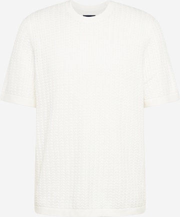 Abercrombie & Fitch - Pullover 'DATE NIGHT' em branco: frente