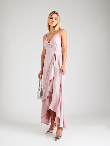 Robe de soirée SWING en rose