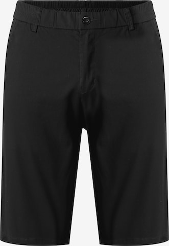 ALLTHEMEN Regular Pants 'Laune' in Black: front