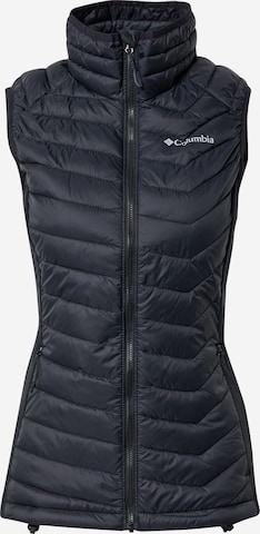 Gilet de sport COLUMBIA en noir : devant