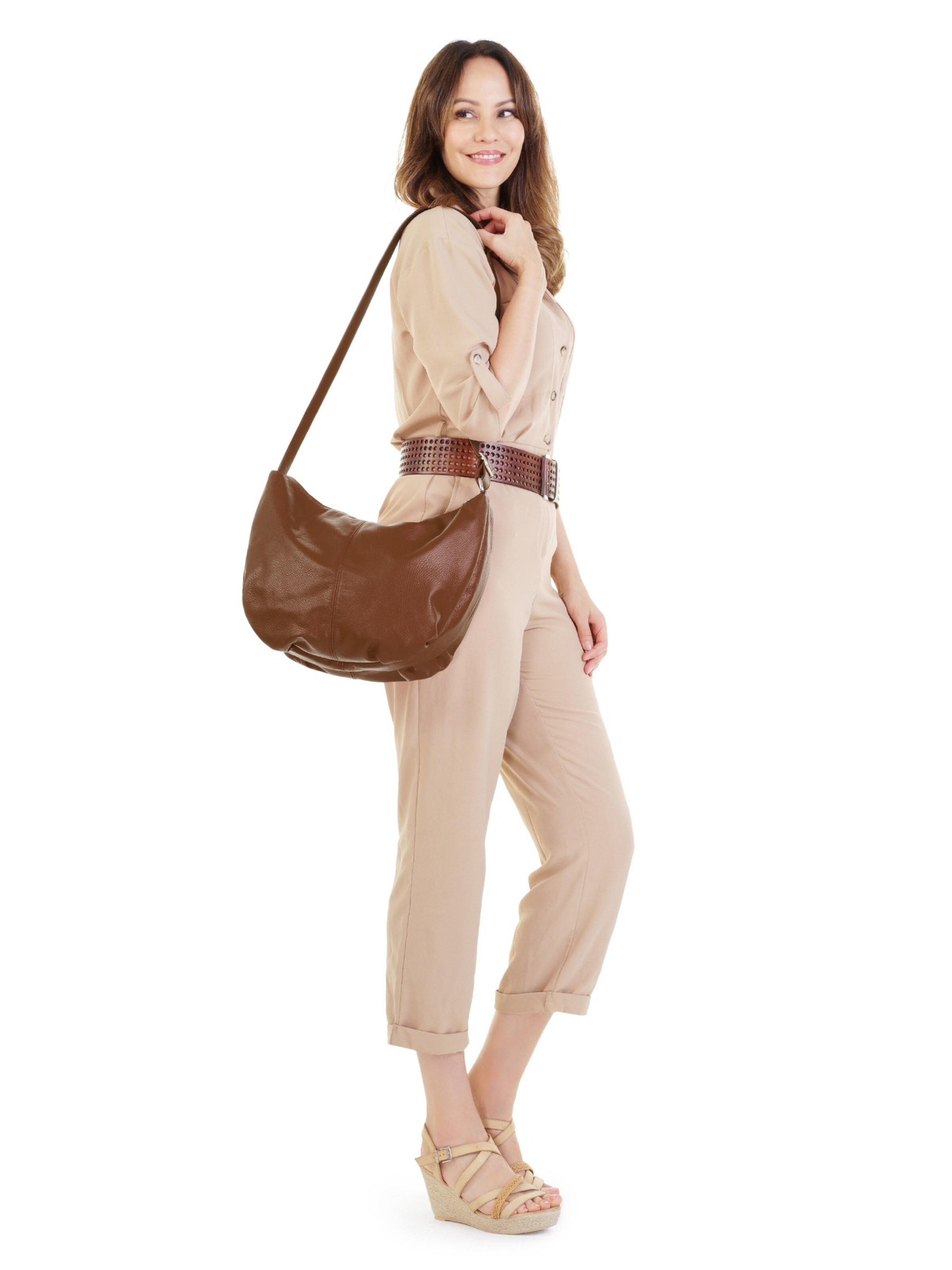 Cabas Samantha Look en marron
