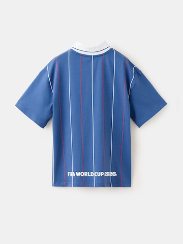 MANGO KIDS Тениска 'FIFAFRA' в синьо