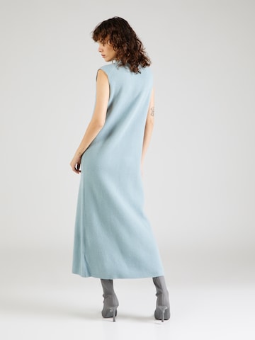 DRYKORN فستان مُحاك 'ELYRA' بلون أزرق