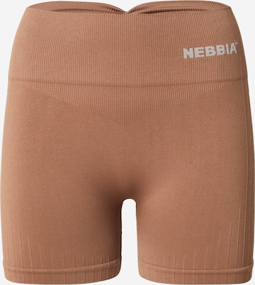 NEBBIA Sportbyxa i brun: framsida