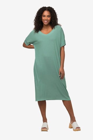 Robe Ulla Popken en vert : devant