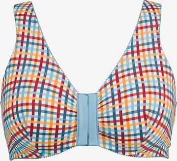 Ulla Popken T-shirt Bra in Mixed colors: front