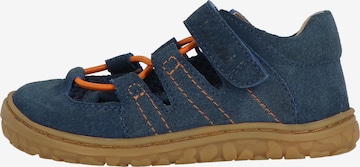 LURCHI Flats in Blue: front