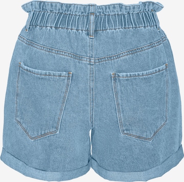 VERO MODA Regular Shorts in Blau