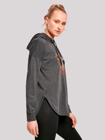 F4NT4STIC Sweatshirt 'Groovy And Bright Christmas Disco Deer' in Grau