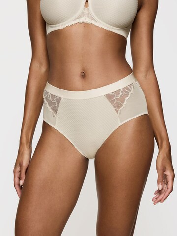 TRIUMPH - Cueca ' Wild Azalea Florale Maxi ' em bege: frente