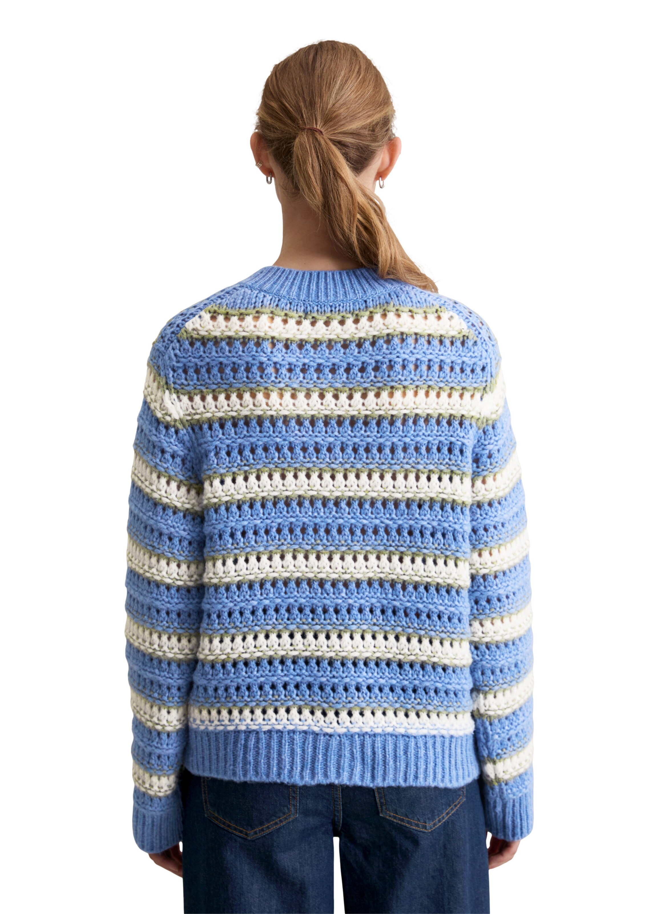 Marc O'Polo DENIM Strickjacke in Blau