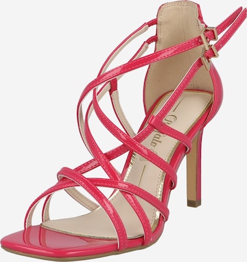 BUFFALO Páskové sandály 'BLAIR CAGE' – červená: přední strana