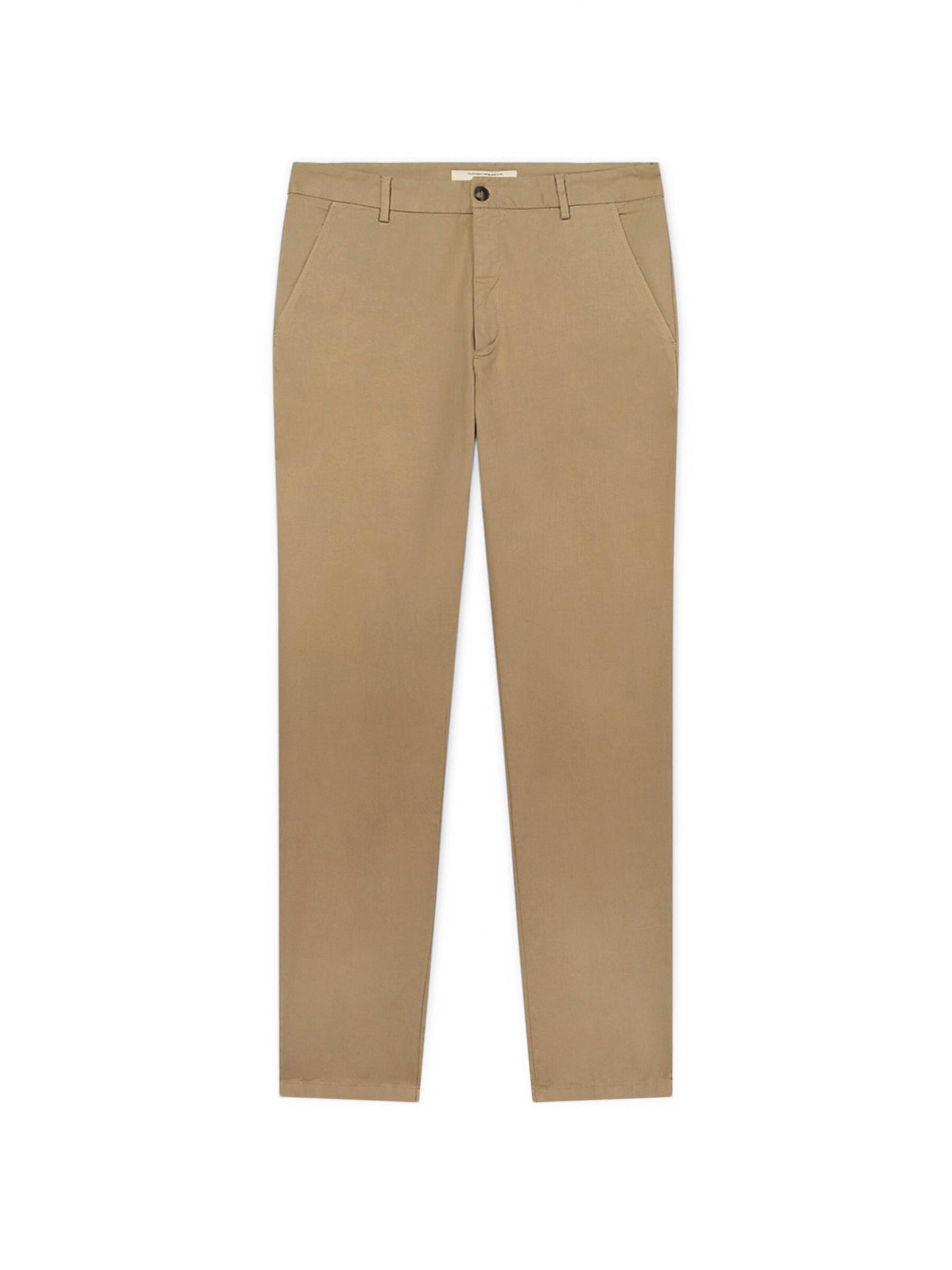 Trussardi Regular Trousers in Beige: front