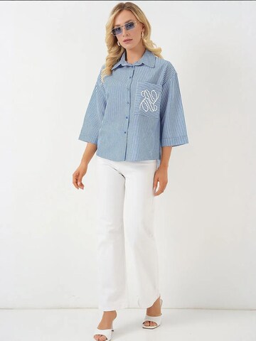 Bigdart Bluse in Blau