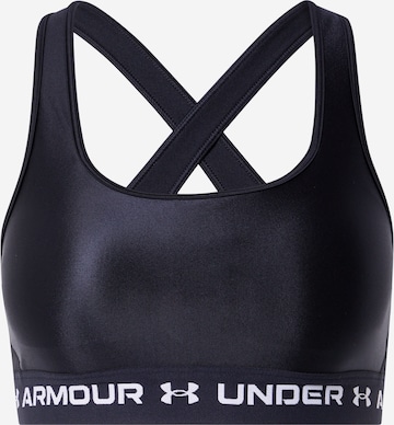 Bustino Reggiseno sportivo di UNDER ARMOUR in nero: frontale