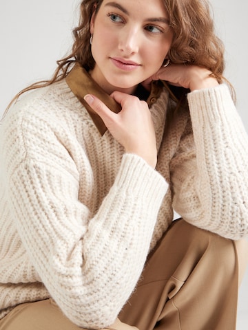 s.Oliver Pullover in Beige