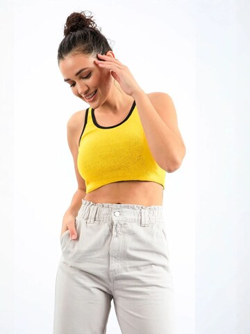 Tommy Life Top in Yellow