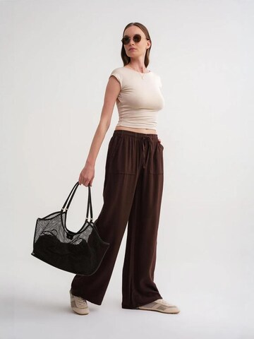 Wide Leg Pantalon 'Hose' MixRay en marron
