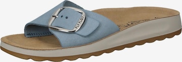 FLY FLOT Mules 'Pantoletten' in Blue: front