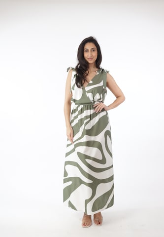 Elara Sommerkjole i grøn: forside